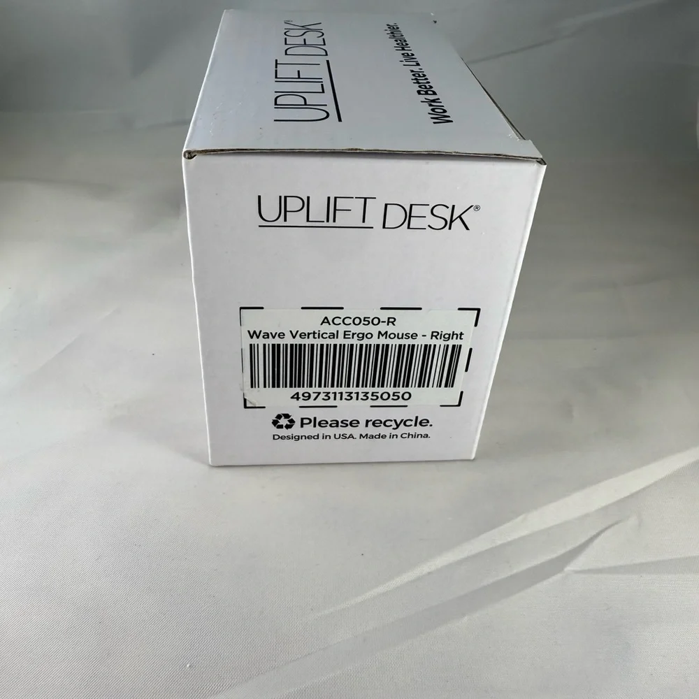 Uplift Desk Wave Vertical Ergonomic Mouse by UPLIFT Desk - Right Hand - NEW